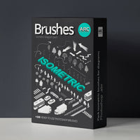 Isometric Photoshop Brushes for Architecture Diagrams