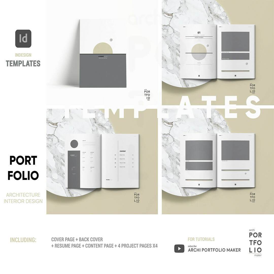 Architectural & Interior Design Portfolio Template 2 – Learn ...