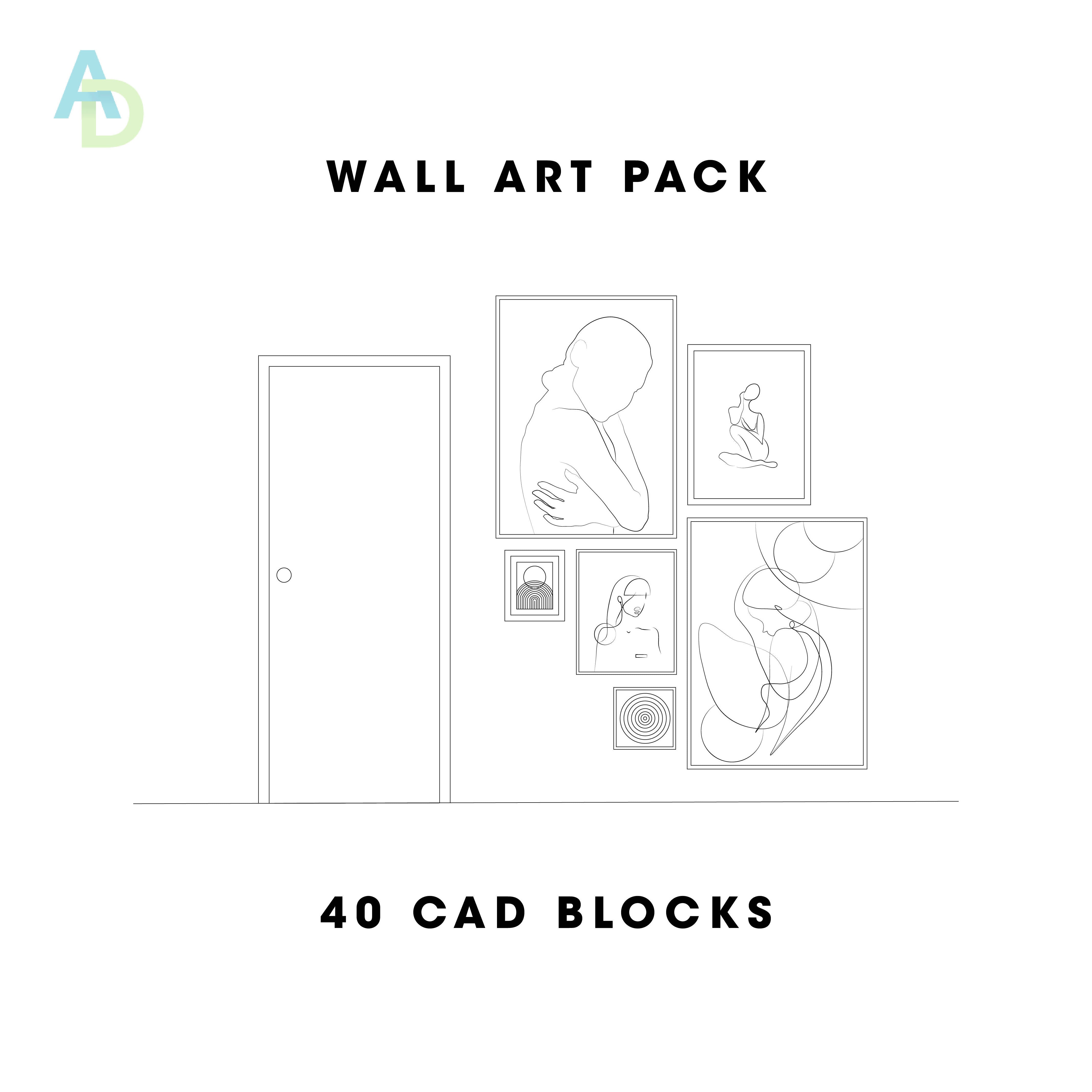 40 Piece Wall Art Pack Learn Architecture Online
