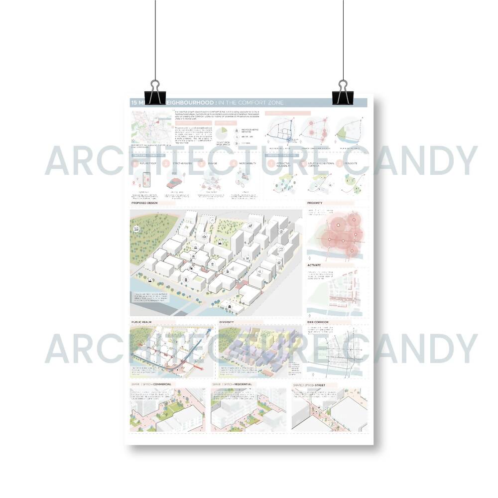 Presentation Board Layout Template A1 Vertical Learn Architecture