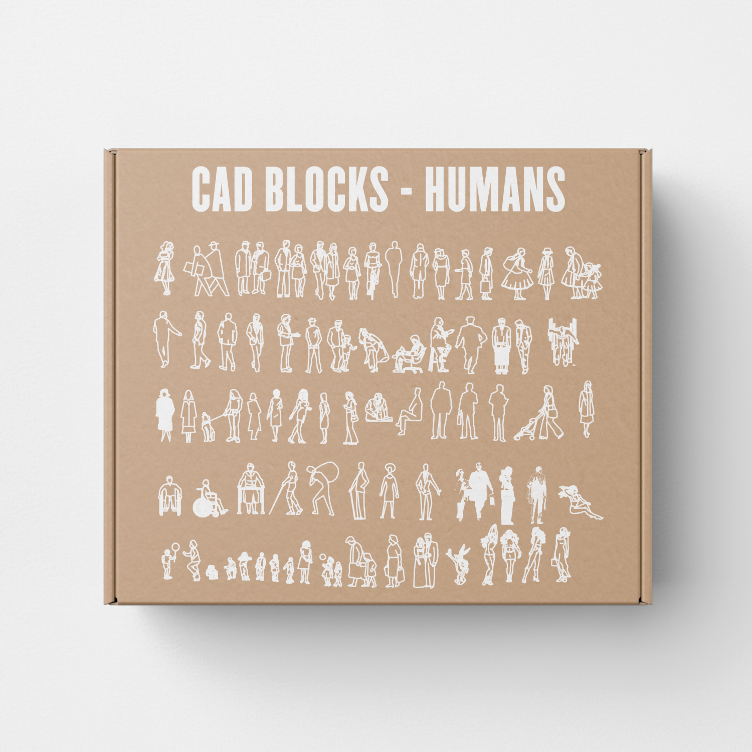 CAD Block Humans | Learn Architecture Online