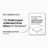 Architectural Terms Library Ebook | 451 Terms
