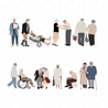 Old People Cutout Pack