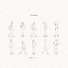 Vector Line Art People Walking Pack