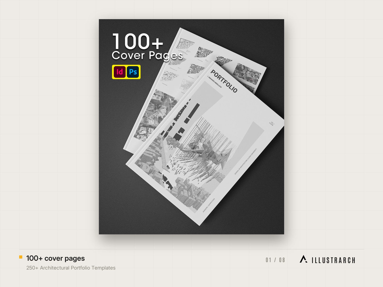 250+ Architectural Portfolio Templates: 100 cover pages