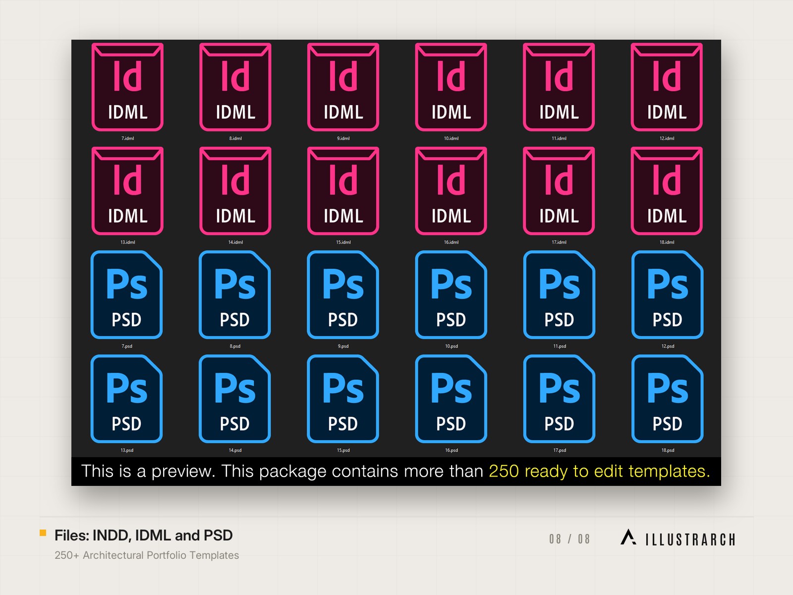 250+ Architectural Portfolio Templates: files indd idml and psd