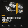 250+ Architectural Portfolio Templates cover