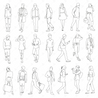 21 Human Scales (Vector + CAD)