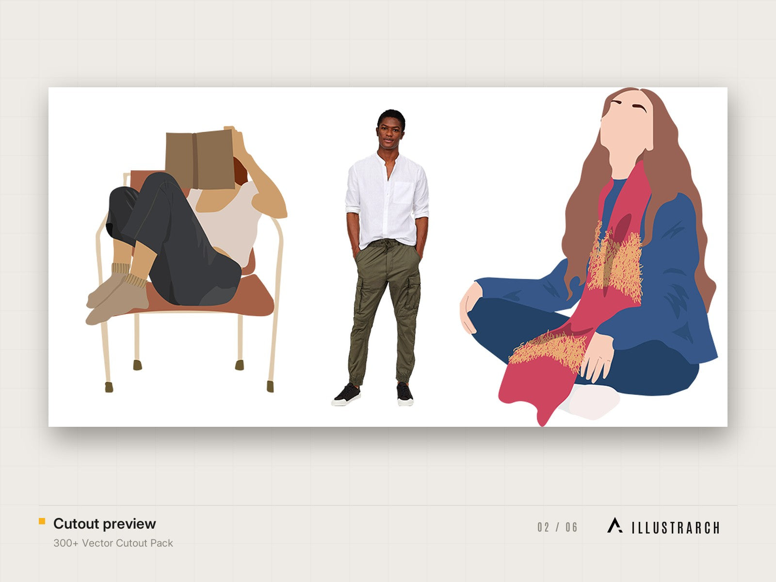 300+ Vector Cutout Pack: cutout preview