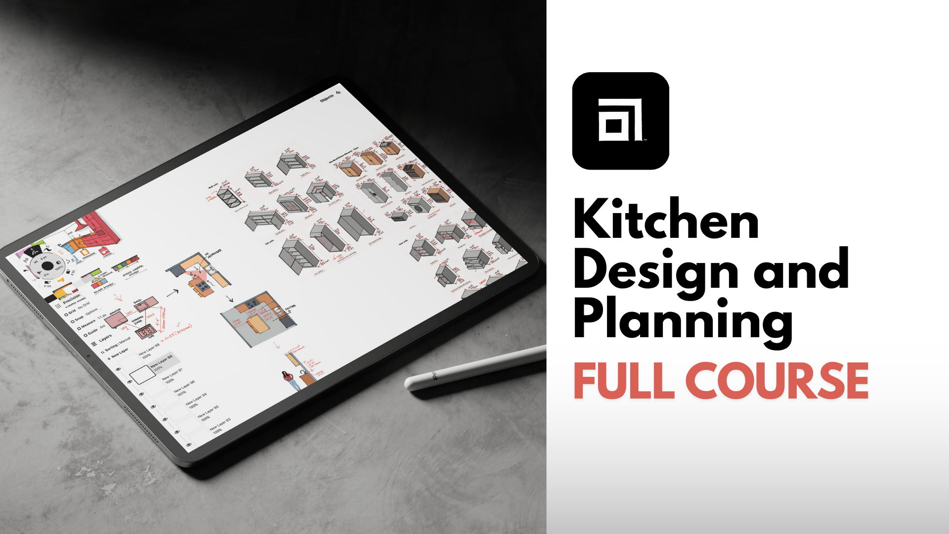 Kitchen Design Course 07sketches Kitchen Design And Planning - Full Course – Learn ...