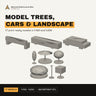 3D Print Model Trees, Cars & Landscape cover