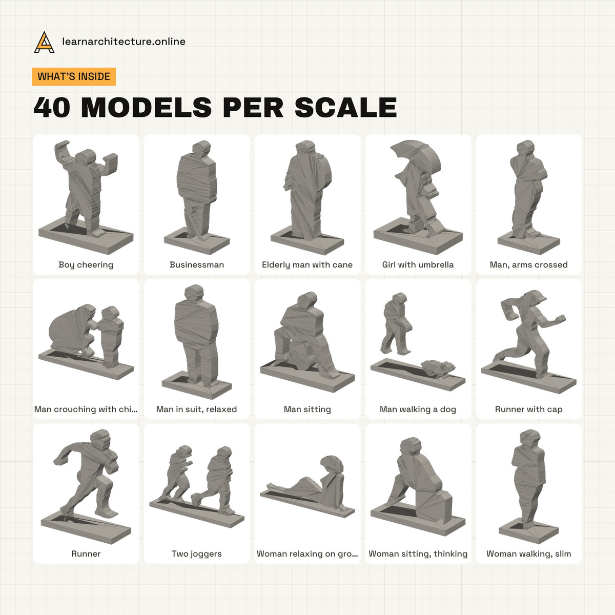 3D Print Scale People what's inside