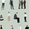 Flat Vector Business People