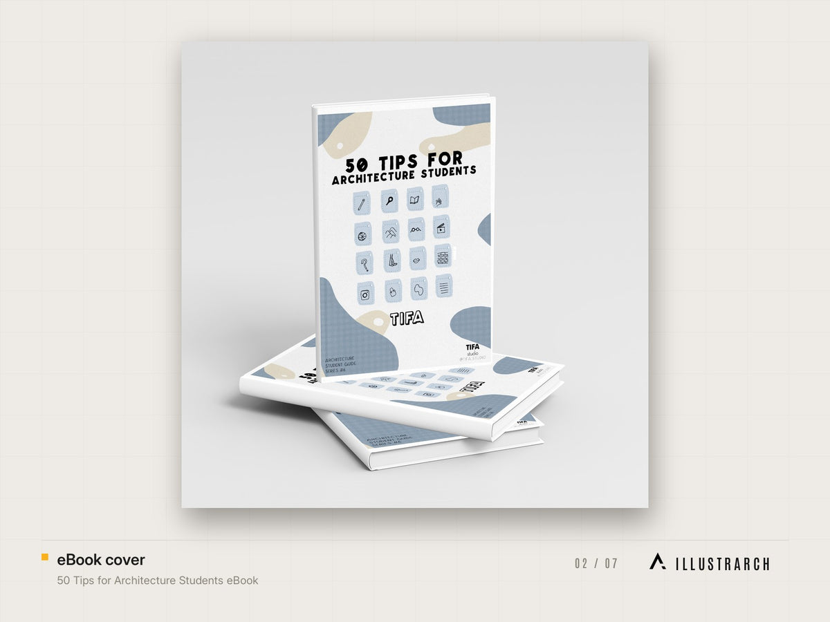 50 Tips for Architecture Students eBook: ebook cover