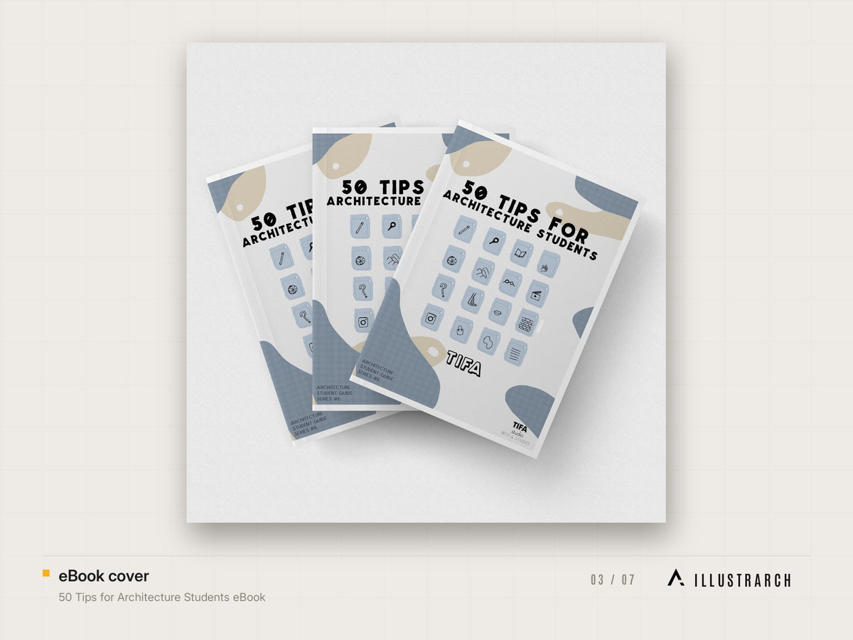 50 Tips for Architecture Students eBook: ebook cover