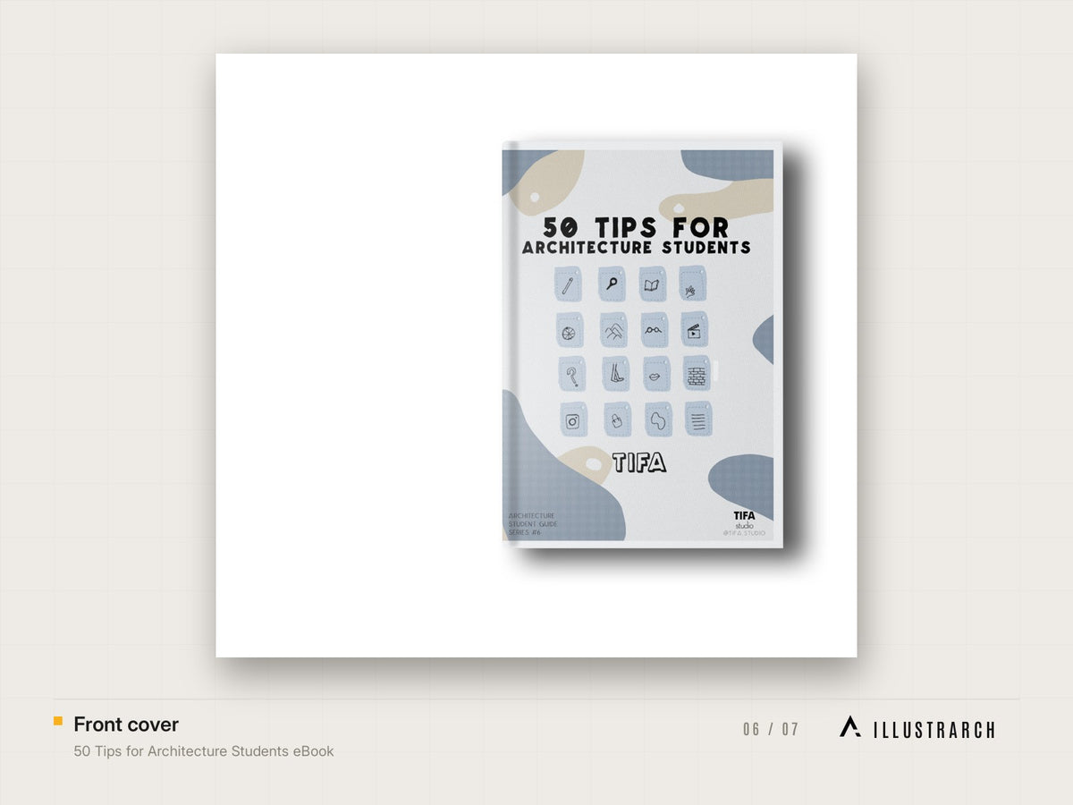 50 Tips for Architecture Students eBook: front cover