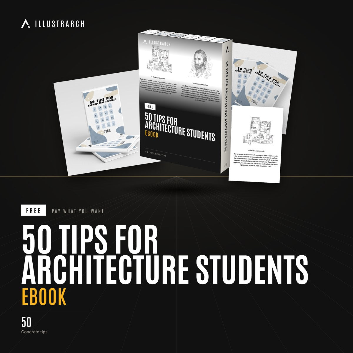50 Tips for Architecture Students eBook cover
