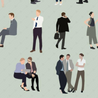 Flat Vector Business People