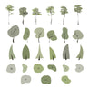 Flat Vector Concept Abstract Trees