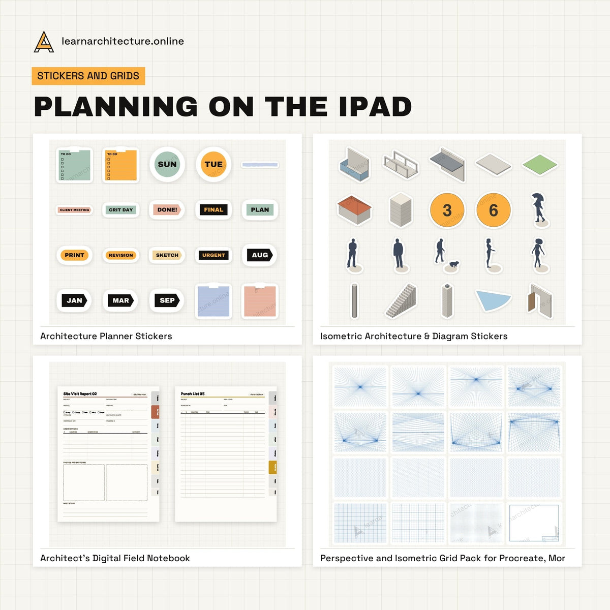 iPad Architect Mega Bundle planning on the ipad