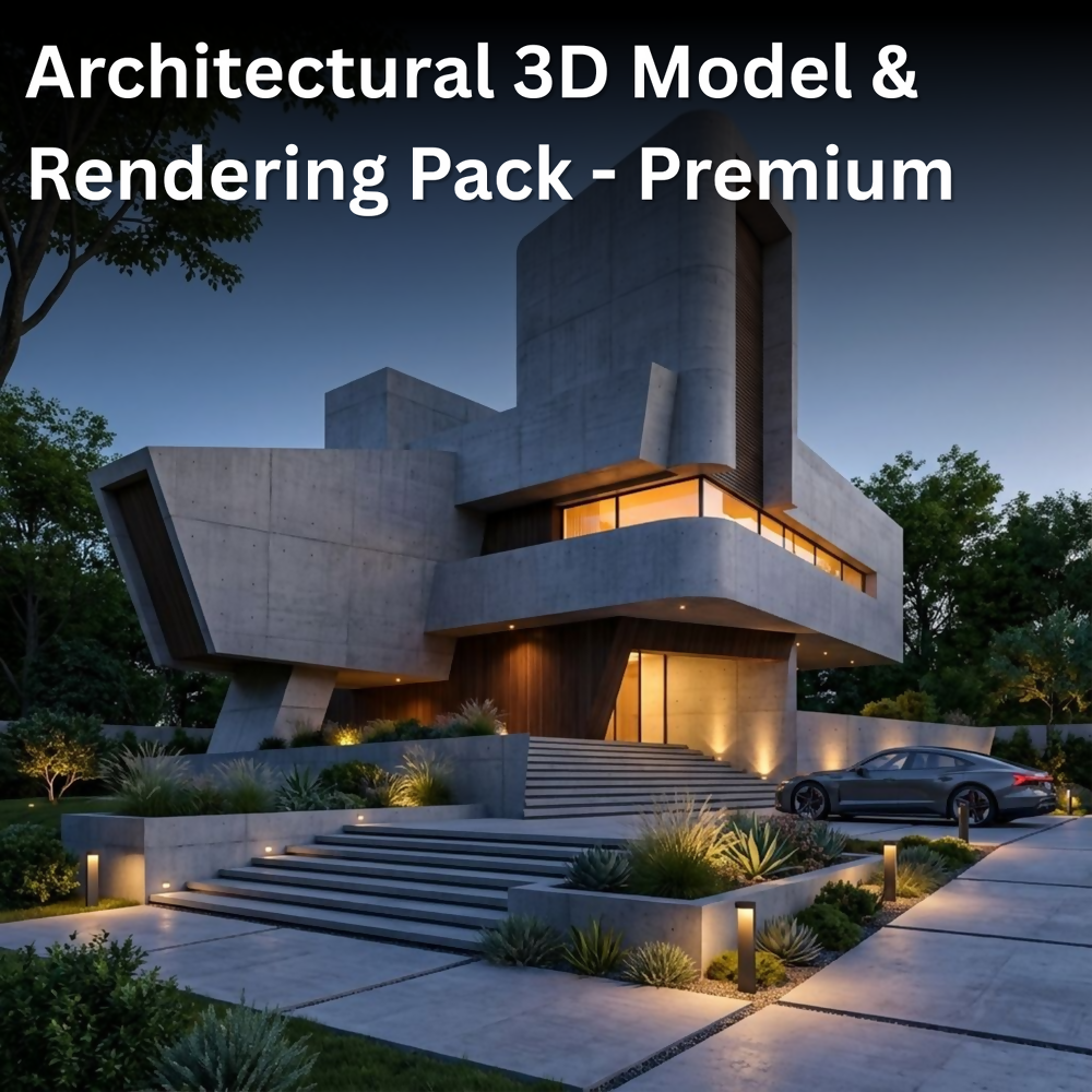 Architectural 3D Model & Rendering Pack - Premium – Learn Architecture ...