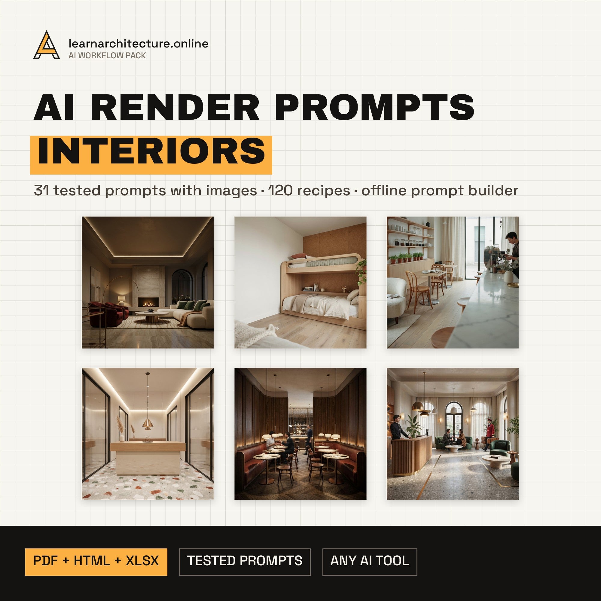 AI Render Prompt Library cover