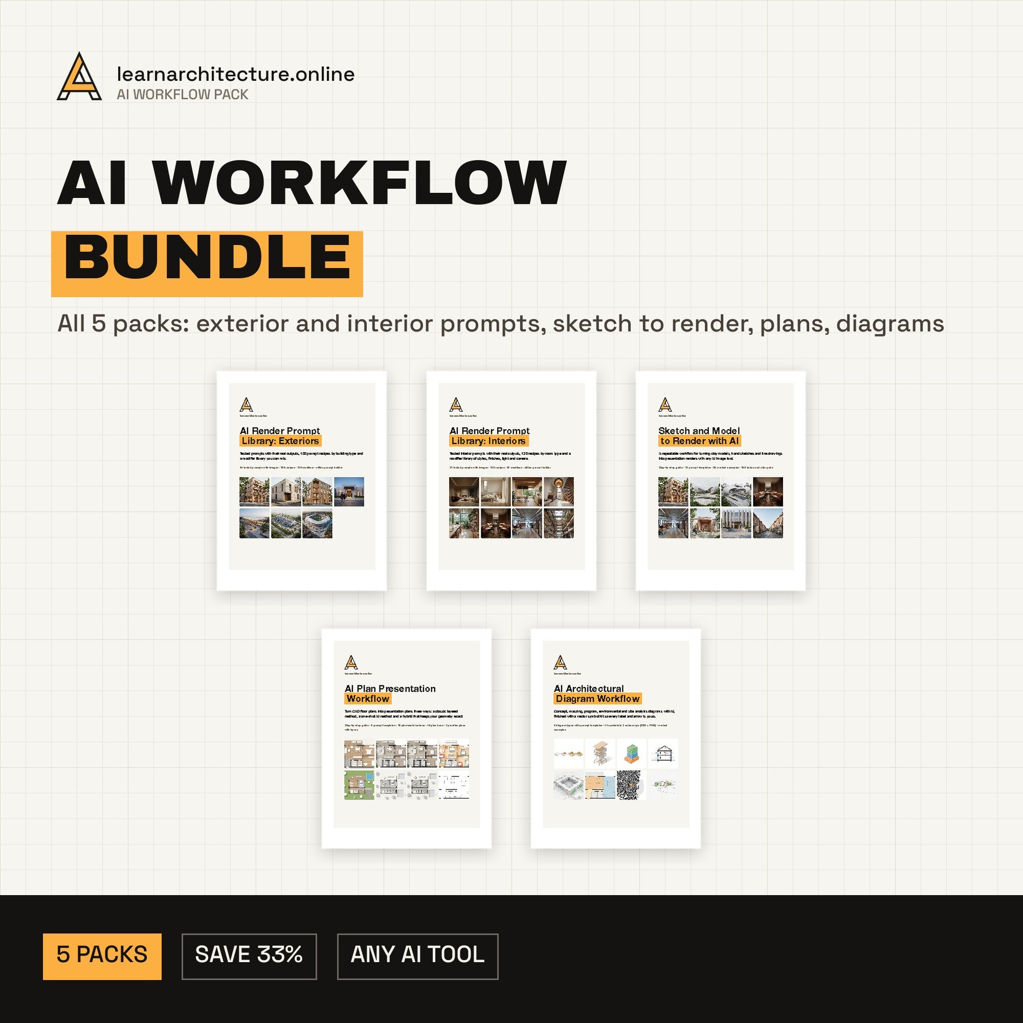 AI Workflow Bundle for Architects cover