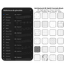 80 architectural hatch Procreate brushes preview with brush library and pattern swatches
