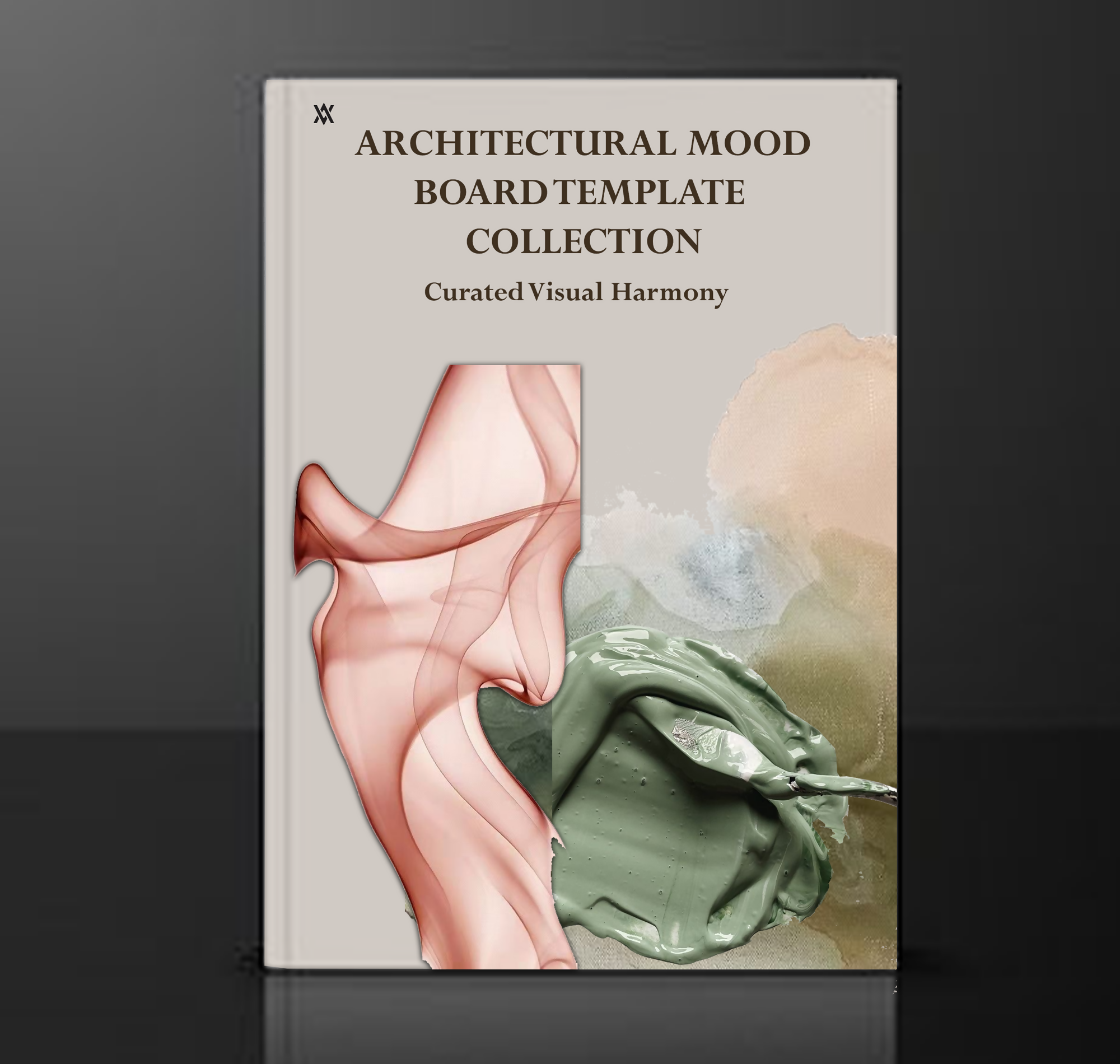 Architectural Mood Board Template Collection — editable template for architects