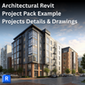 Architectural Revit Project Pack - Project Details & Drawings 2 — resource kit for architects