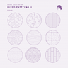 Architecture Mixed Patterns II — pattern set for architectural drawings, preview 1 of 4
