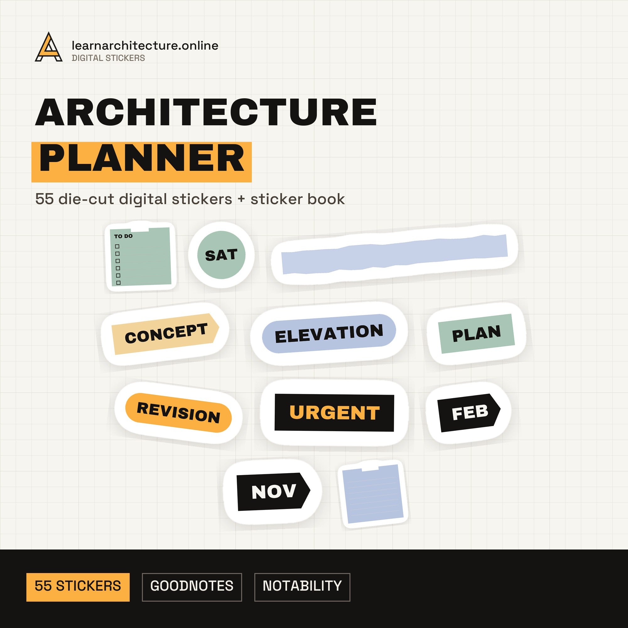 Architecture Planner Stickers cover