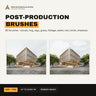 Architecture Post-Production Photoshop Brushes examples