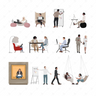 At The Office People Cutout Pack — cutout pack for architectural visualisation, preview 1 of 5