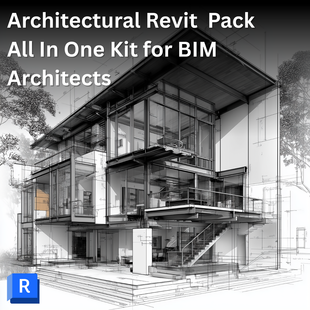 Autodesk Revit Pack - All In One Lit for BIM Architects — resource kit for architects