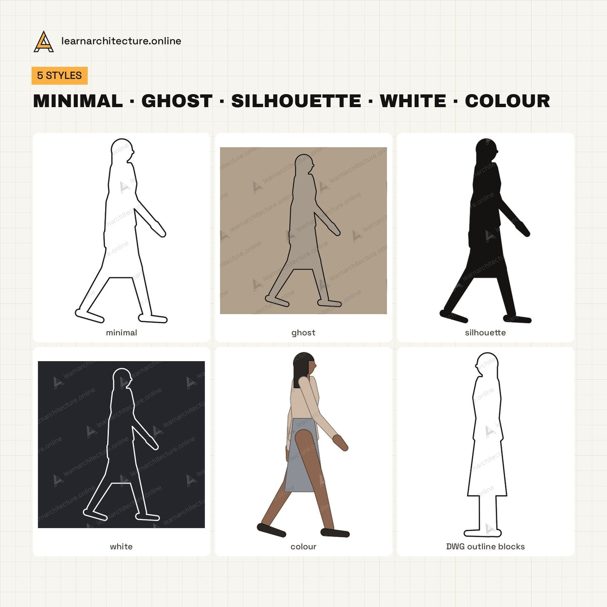 Minimal Line People Everyday styles