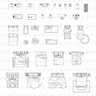 Bedroom Furniture Top View — CAD block set for architectural drawings, preview 1 of 4