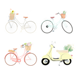Bicycles and Scooter Cutout Pack
