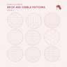 Brick and Cobble Patterns, preview 1 of 4