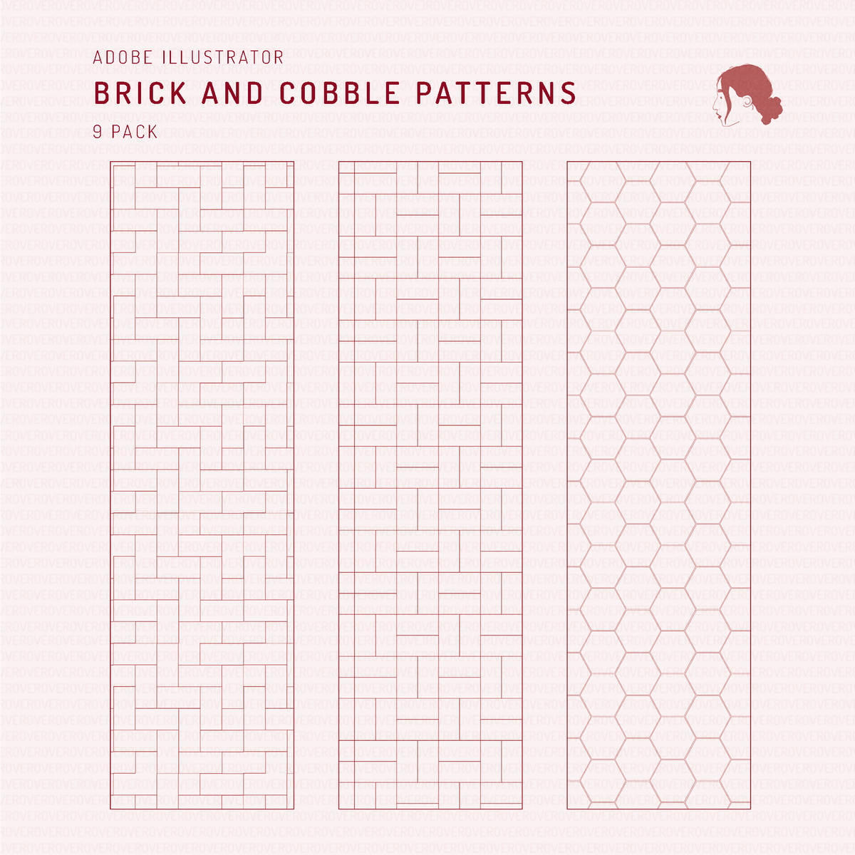 Brick and Cobble Patterns, preview 2 of 4