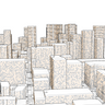 CONTEXT WINDOW RANDOMIZER (LITE) - Place Windows on City Context - Grasshopper Script — Grasshopper script, preview 1 of 3