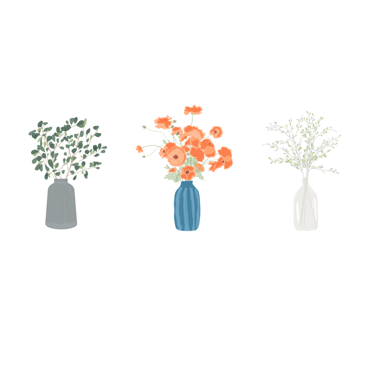 Decorative Plants — cutout pack for architectural visualisation, preview 2 of 4