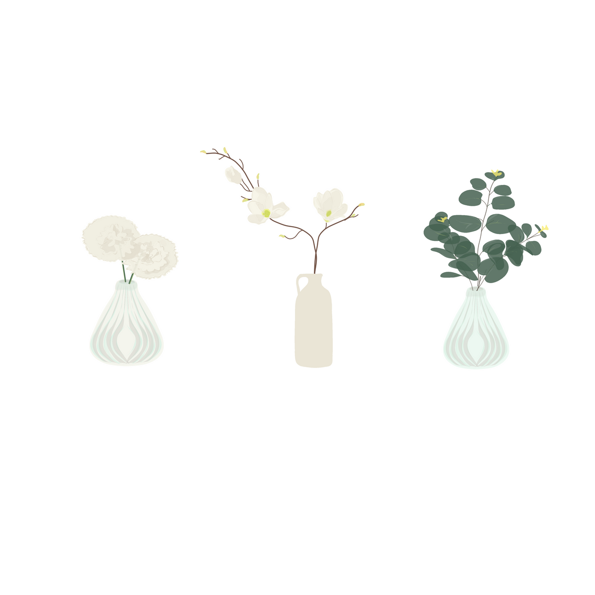 Decorative Plants — cutout pack for architectural visualisation, preview 4 of 4