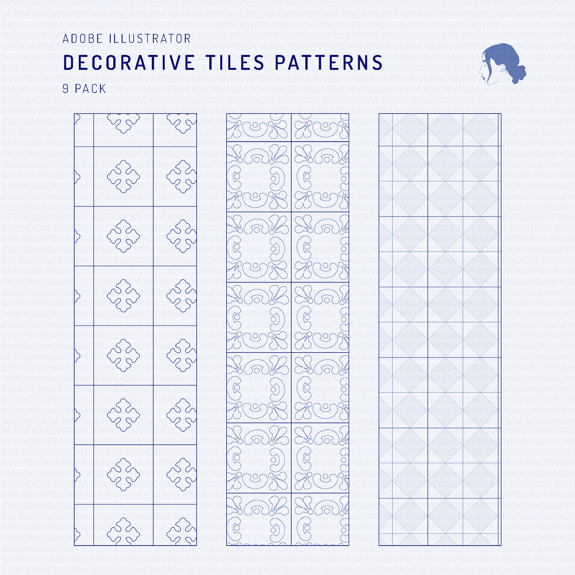 Decorative Tiles Patterns, preview 3 of 4