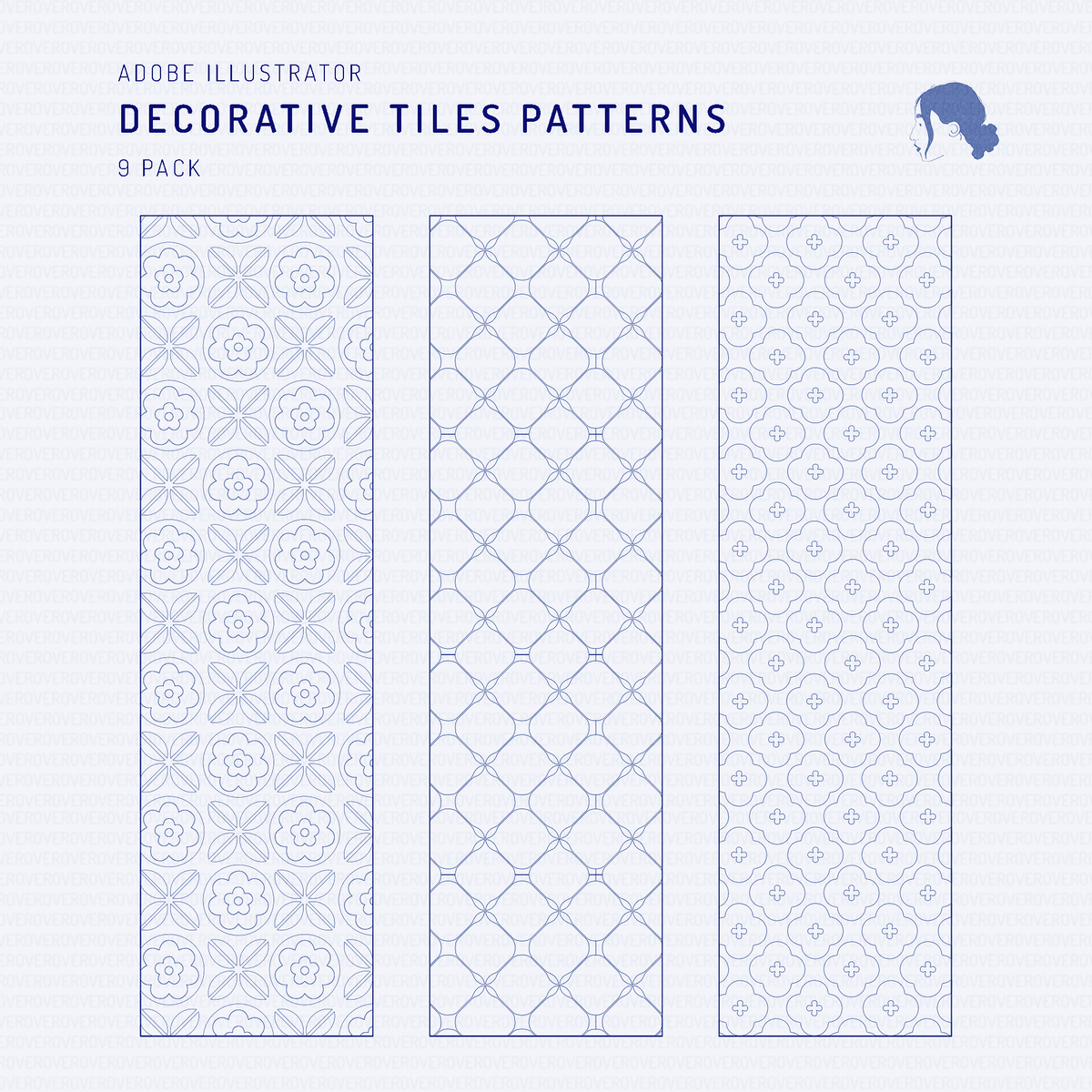 Decorative Tiles Patterns, preview 4 of 4