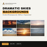 Dramatic Skies Backgrounds cover