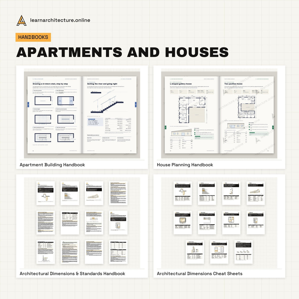 Architect's Reference Library apartments and houses