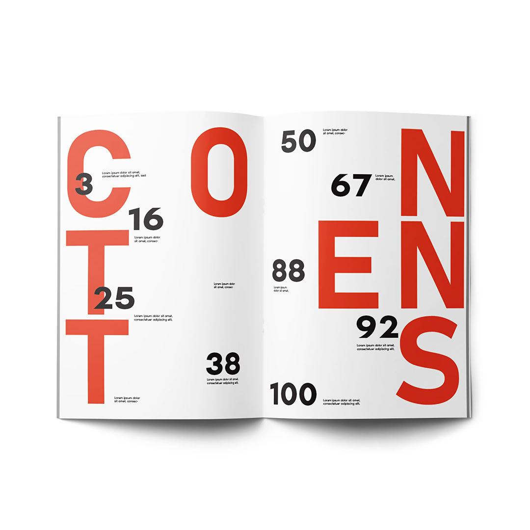 Editable Portfolio Content Pages — editable template for architects, preview 1 of 6