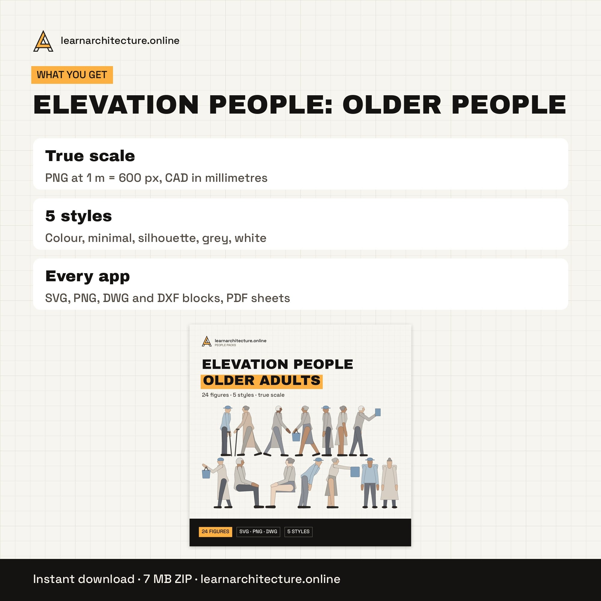 Elevation People Older People what you get