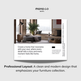Canva Furniture Product Catalog Template (14 Pages, US Letter)
